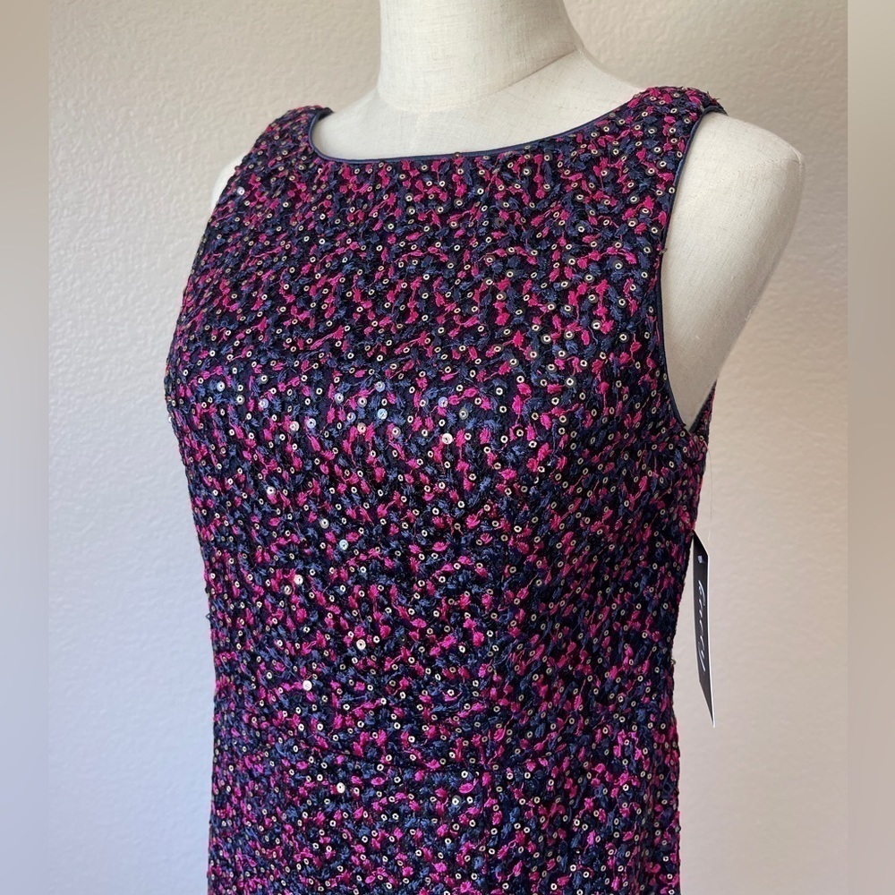 BIN#11 - NIKIBIKI Textured Bodycon Evening Dress - Picture 4 of 8